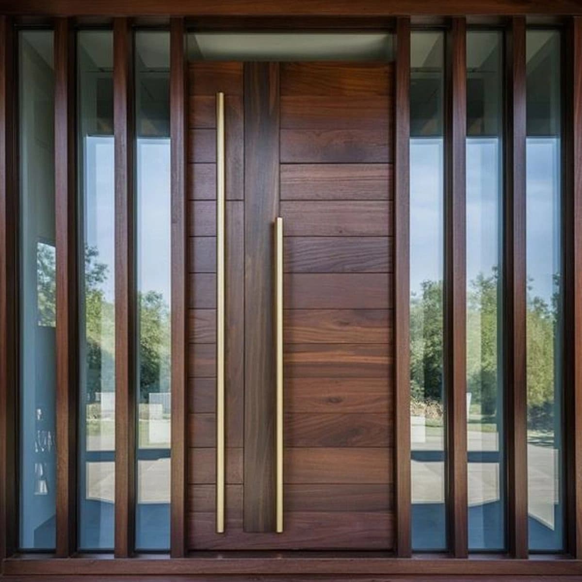 Villentür Ağrı Ölçüye özel villa giriş kapısı — BD-VK04