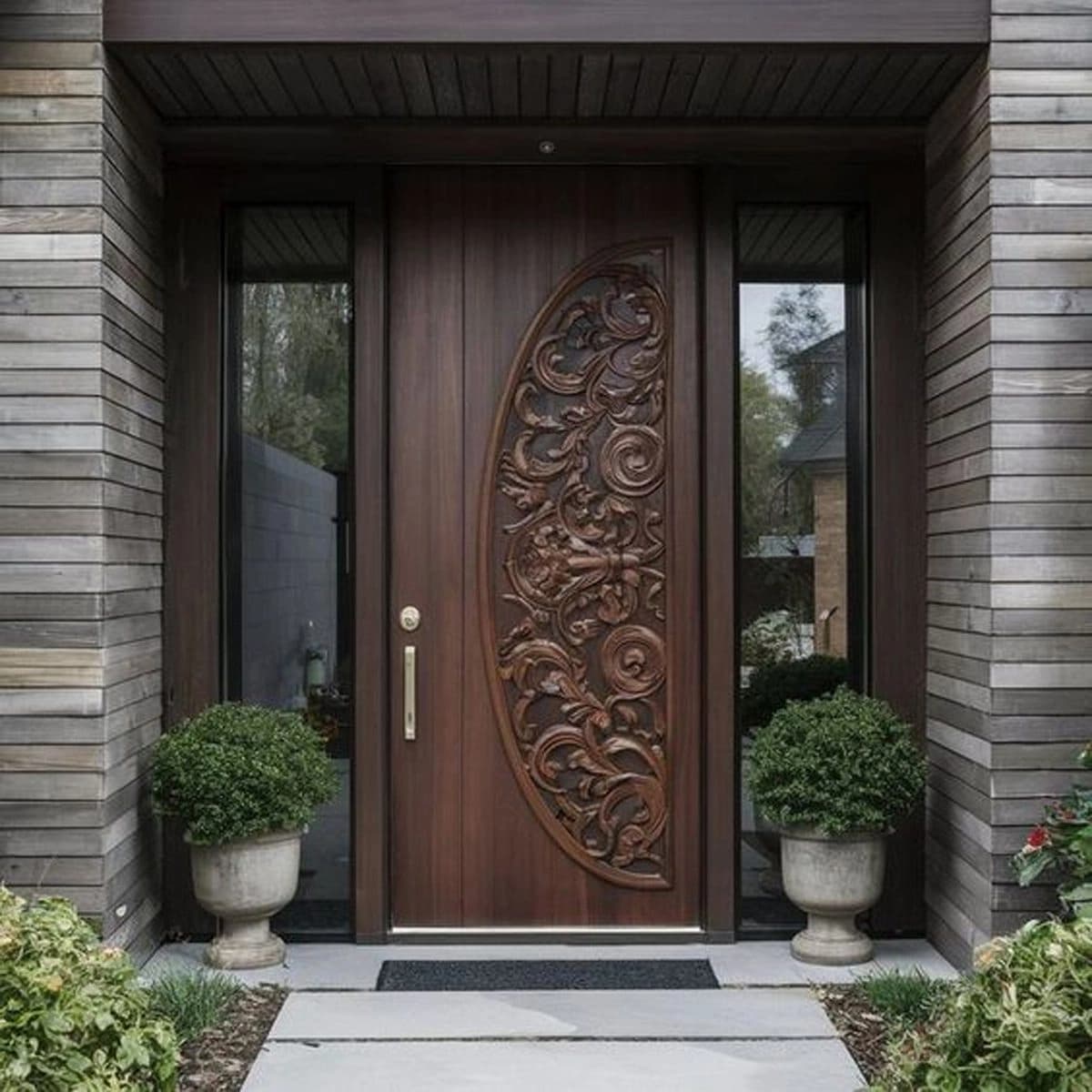 Çankırı Villa Door Ölçüye özel villa giriş kapısı — BD-VK18